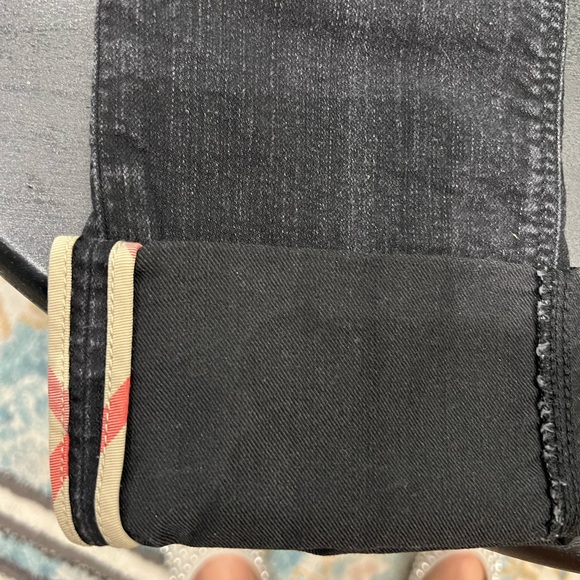 🖤👖Burberry Brit👖🖤Black Kensington Skinny Jean Size 28 - Picture 4 of 6